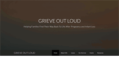Desktop Screenshot of grieveoutloud.org