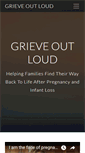 Mobile Screenshot of grieveoutloud.org
